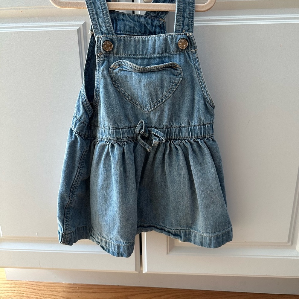 Denim Blue Kids Overalls